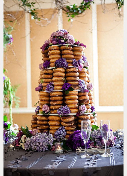 Flyboy Donuts wedding cake? Yes!